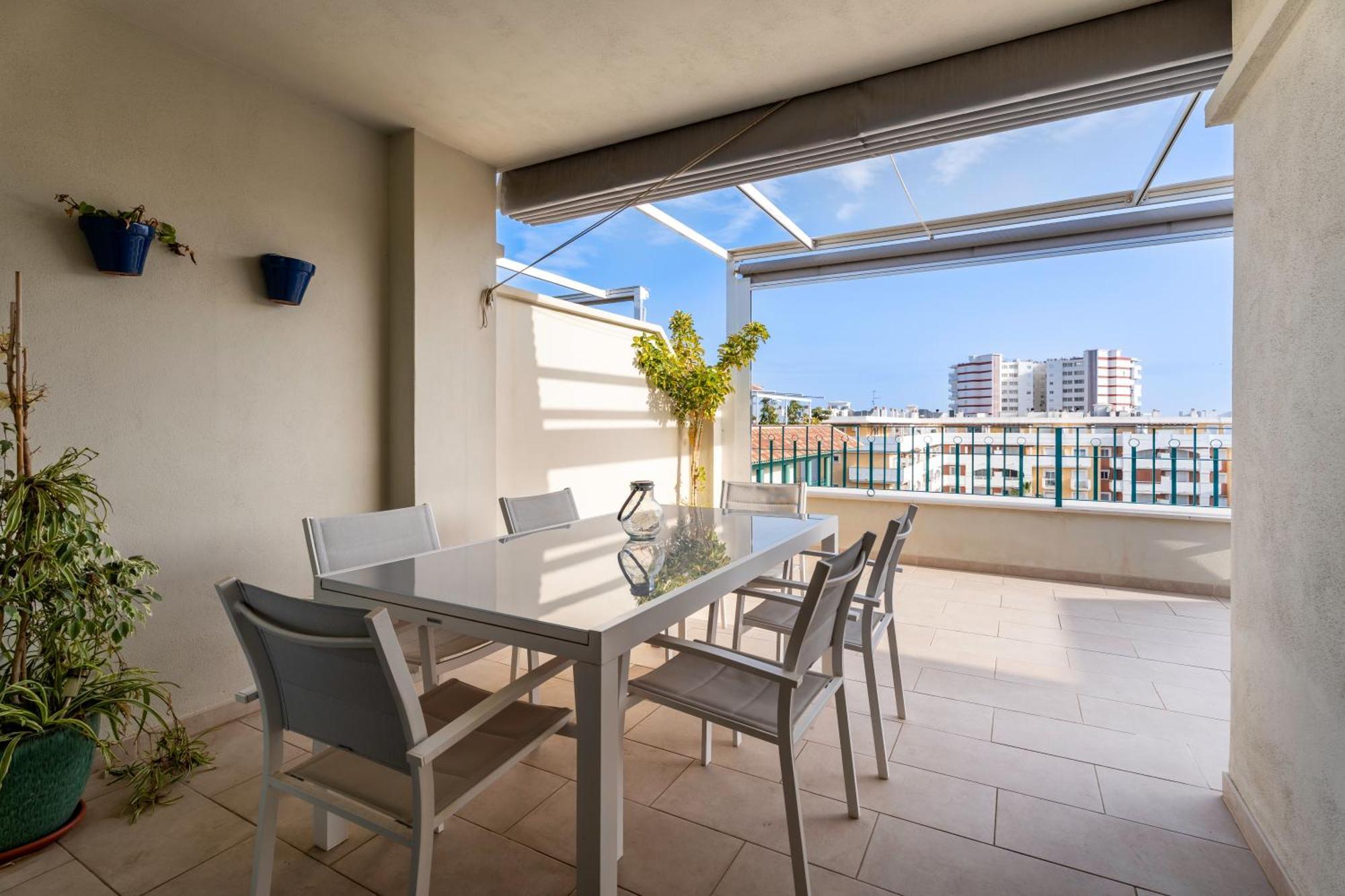 Ferienwohnung Atico Azucarera Torre Del Mar Exterior foto
